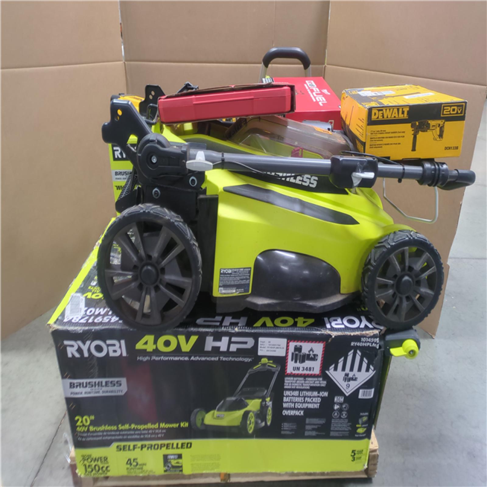 CALIFORNIA AS-IS TOOL PALLET