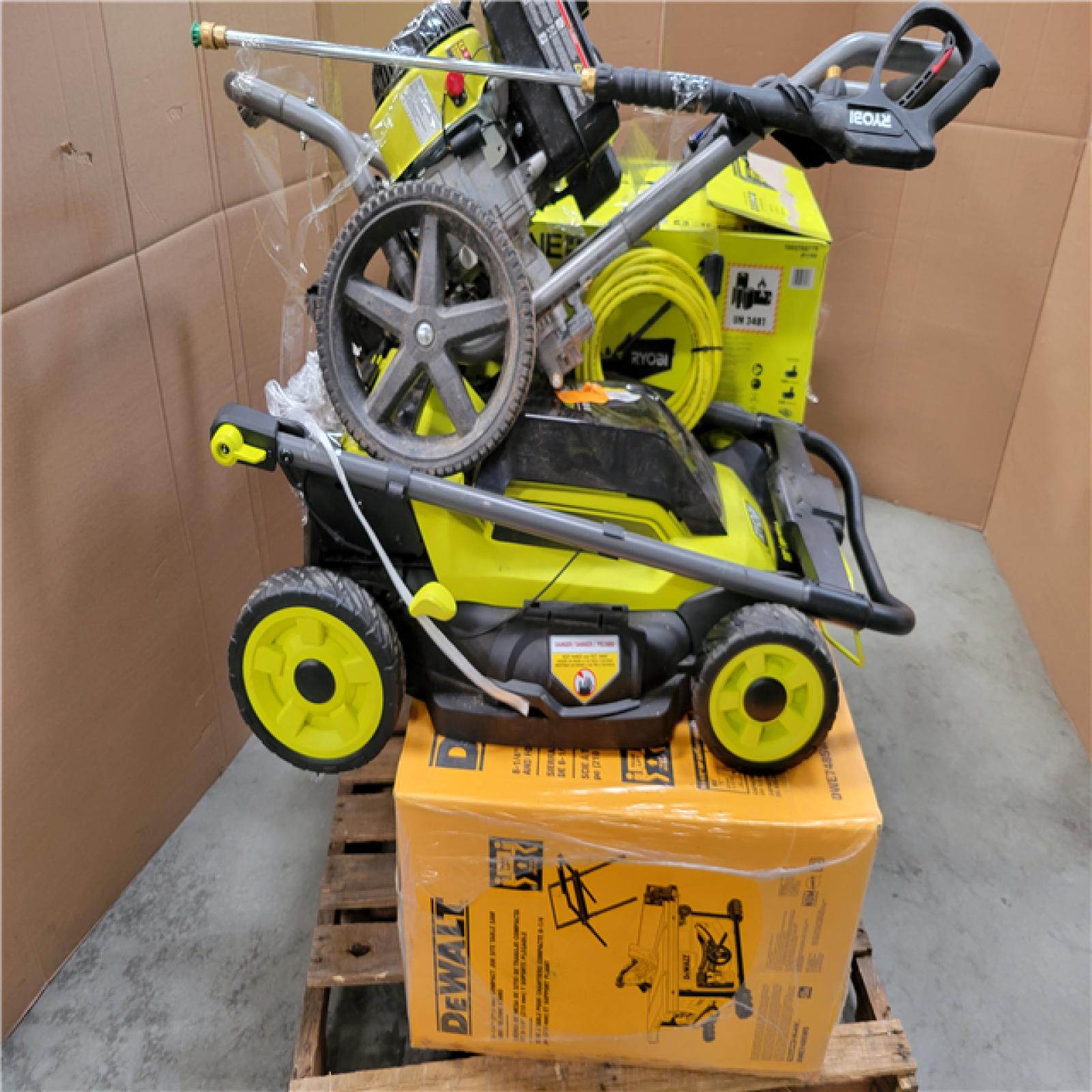 CALIFORNIA AS-IS OUTDOOR POWER EQUIPMENT