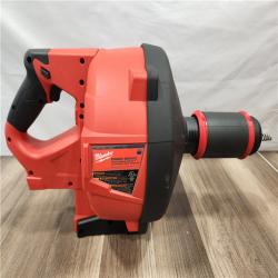 AS-IS- Milwaukee M18 FUEL Drain Snake with CABLE DRIVE Kit