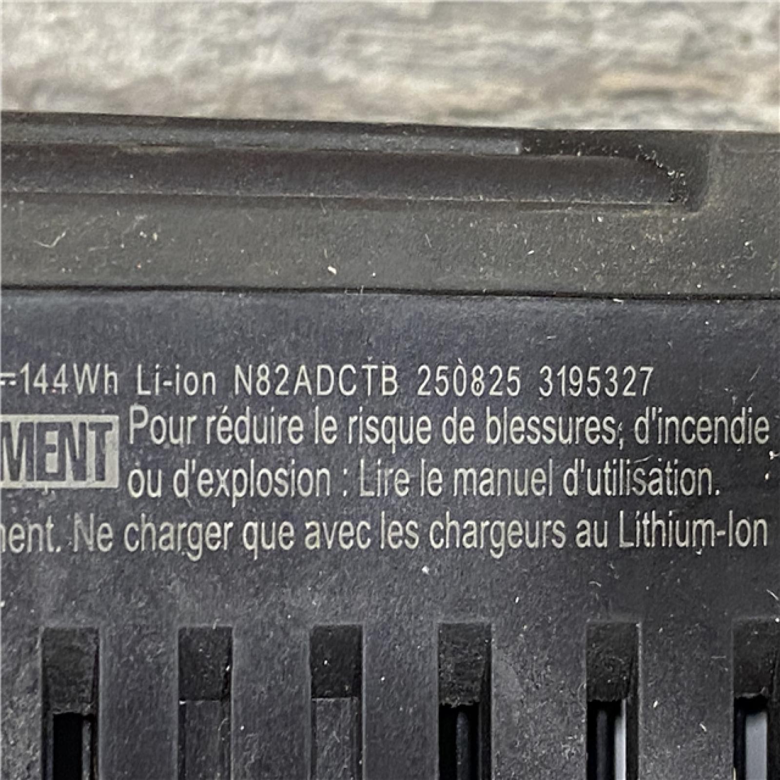 AS-IS Milwaukee 18-Volt Lithium-Ion REDLITHIUM FORGE Starter Kit