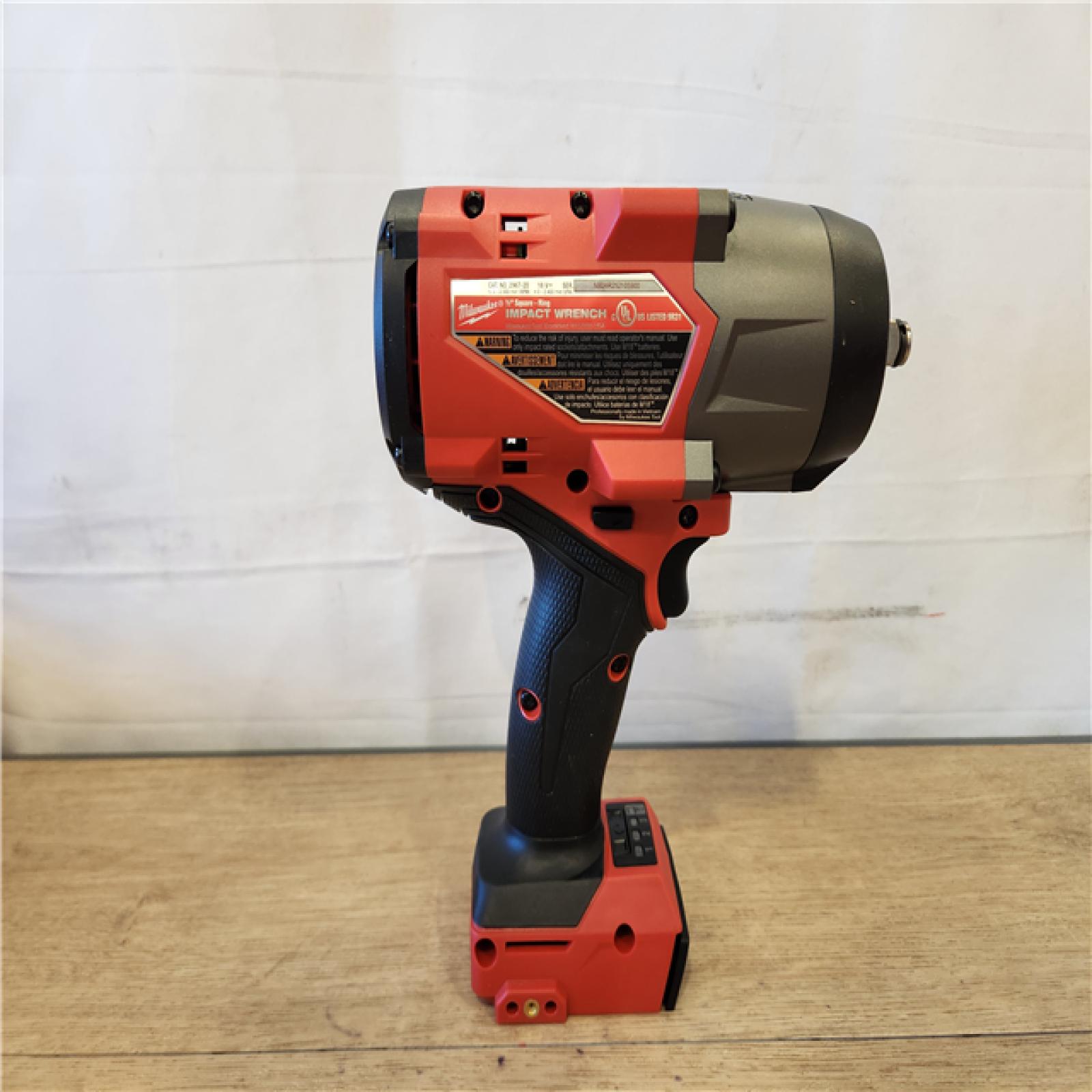 AS-IS - Milwaukee FUEL 18V Lithium-Ion Brushless Cordless 1/2 in. Impact Wrench with Friction Ring (Tool-Only)