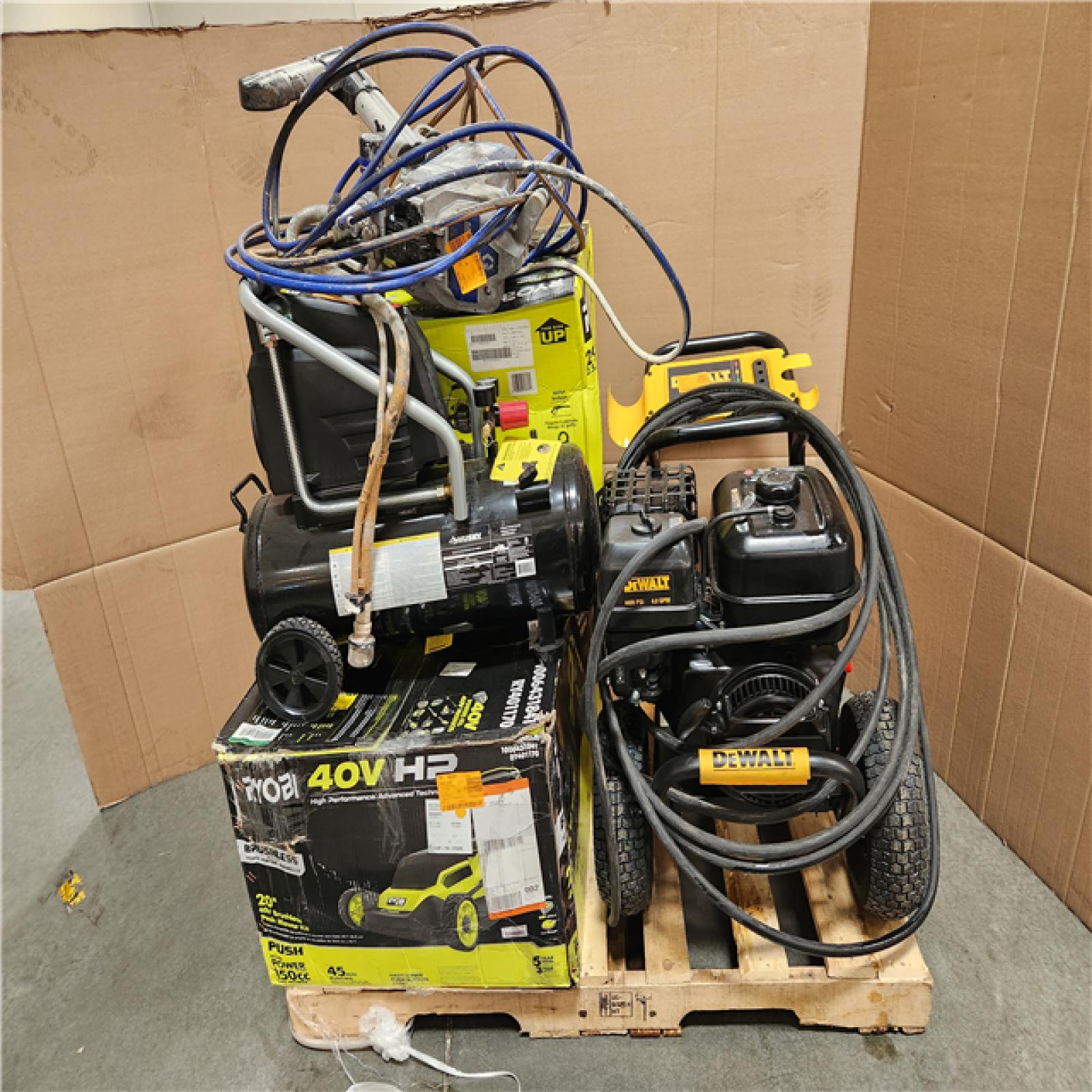 CALIFORNIA AS-IS OUTDOOR POWER EQUIPMENT