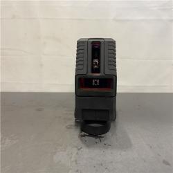 AS-IS- MILWAUKEE 100 Ft. REDLITHIUM Lithium-Ion USB Green Rechargeable Cross Line Laser Level with Charger