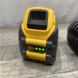 AS-IS DEWALT FLEXVOLT 20V/60V MAX Lithium-Ion 6.0Ah Battery Pack with 6 Amp Output Charger