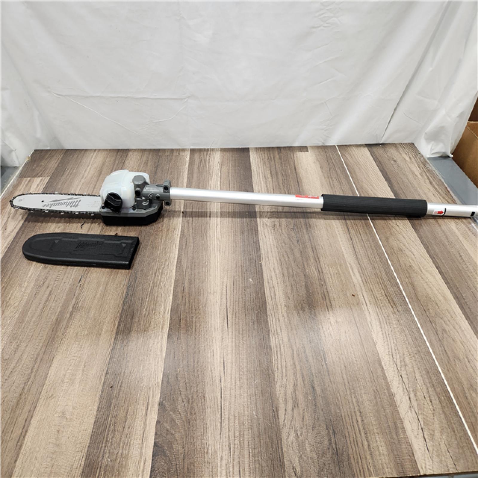 AS-IS Milwaukee M18 FUEL QUIK-LOK 10 in. Pole Saw Attachment (Tool-Only)