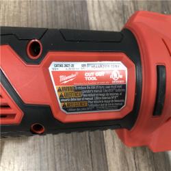 AS-IS Milwaukee 18V Lithium-Ion Cordless Drywall Cut Out Rotary Tool (Tool-Only)