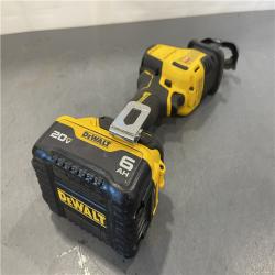 AS-IS - DeWalt ATOMIC 20-Volt MAX Lithium-Ion Cordless Brushless Compact Reciprocating Saw with Premium Lithium-Ion 6.0 Ah Battery Pack