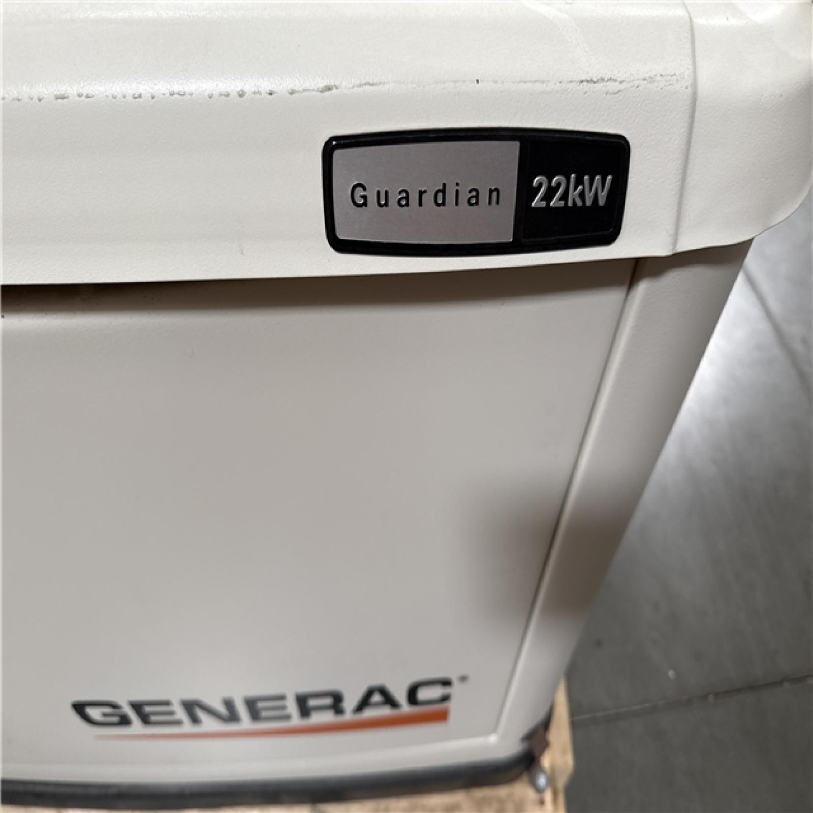 California AS-IS Generac Guardian 22kW