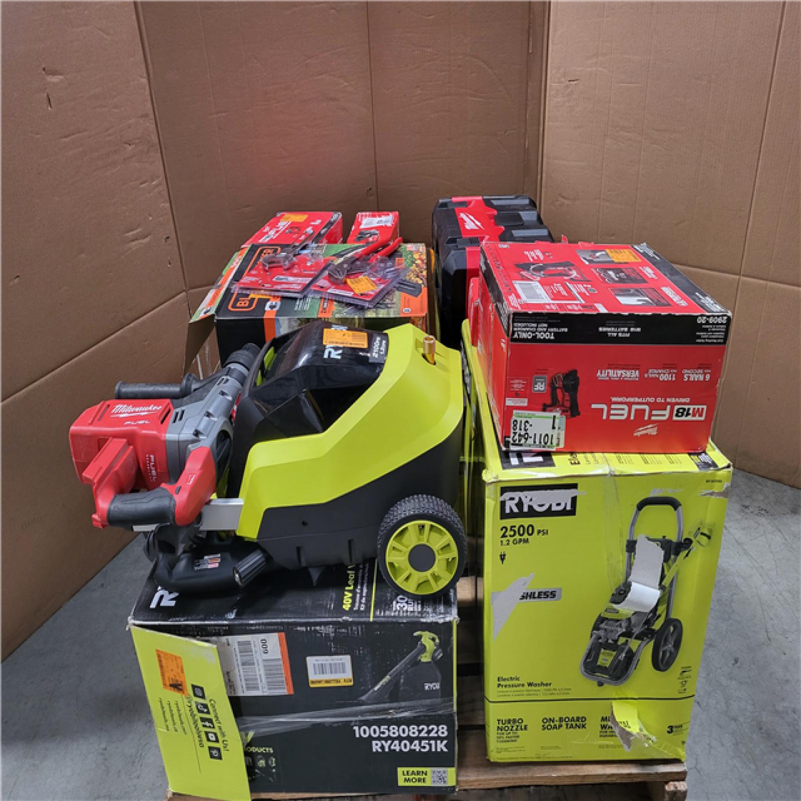 CALIFORNIA AS-IS TOOL PALLET