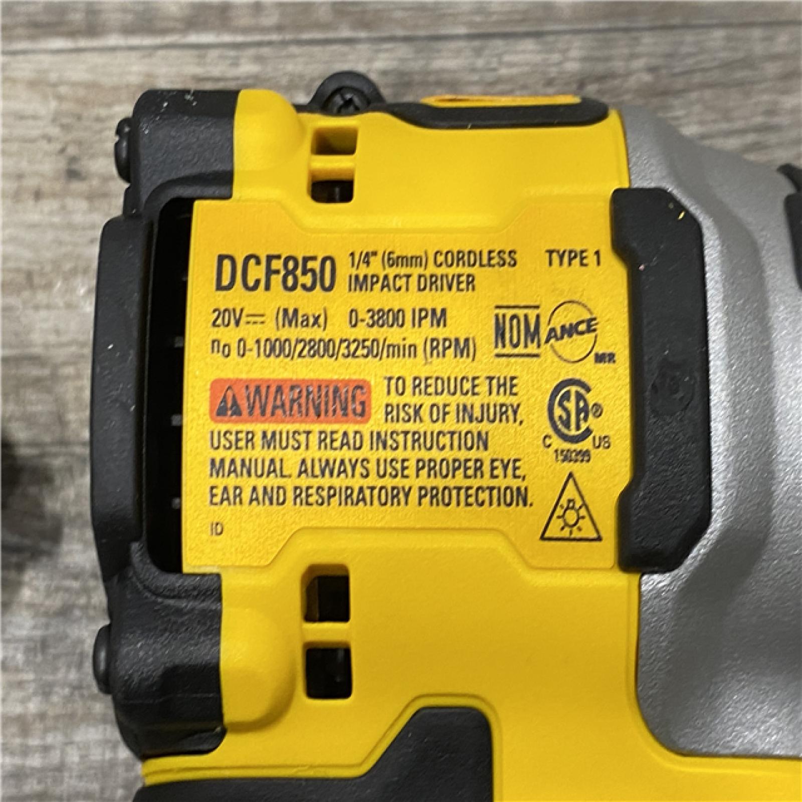 AS-IS DEWALT ATOMIC 20V MAX Lithium-Ion Cordless 2-Tool Combo Kit