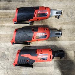 HOUSTON LOCATION - AS-IS MILWAUKEE 3 TOOL COMBO KIT W/ (2) BATTERY & CHARGER