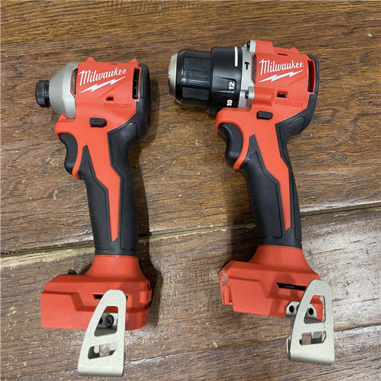 AS-IS Milwaukee M18 Compact Brushless 2-Tool Combo Kit
