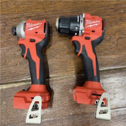 AS-IS Milwaukee M18 Compact Brushless 2-Tool Combo Kit