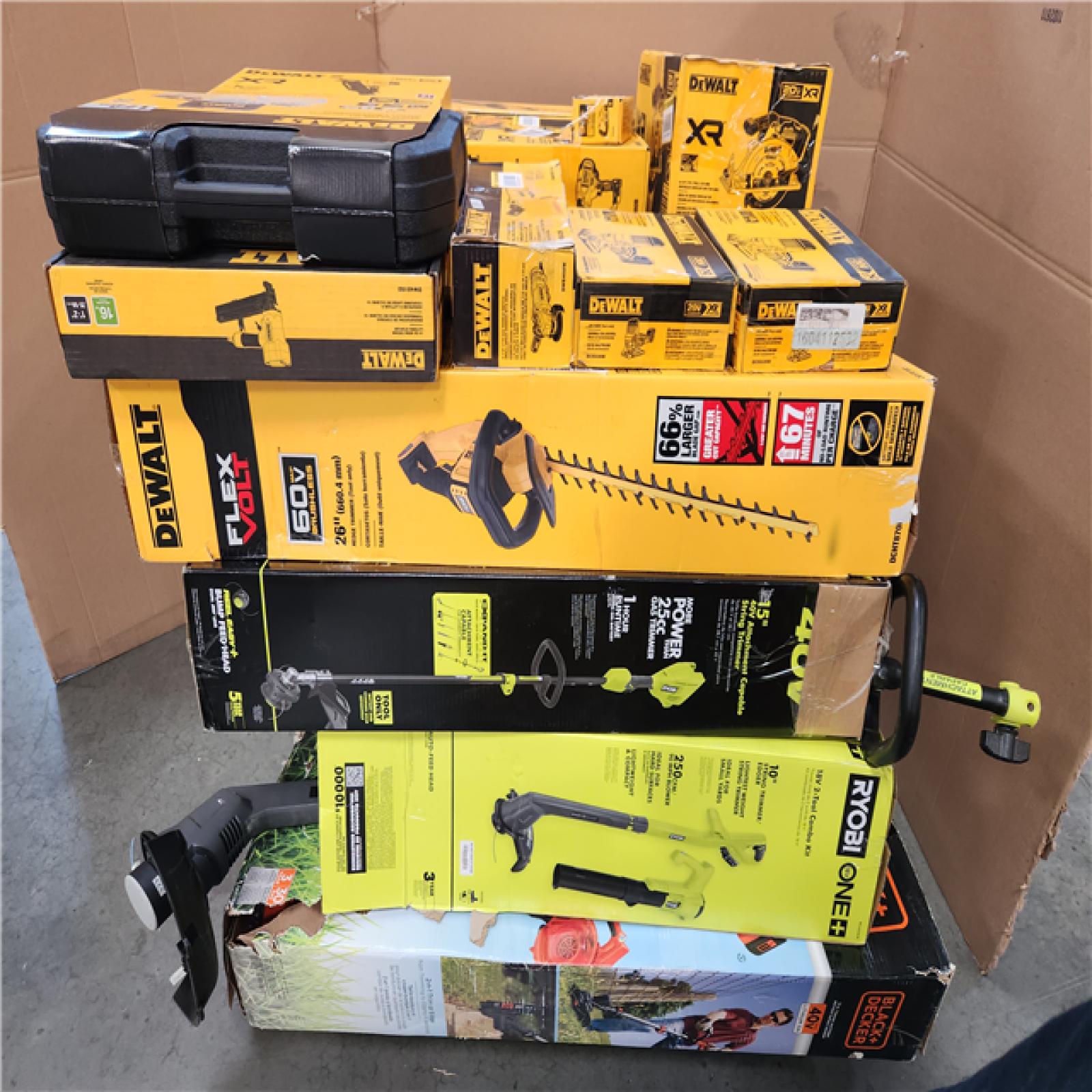 CALIFORNIA AS-IS TOOL PALLET