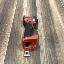 AS-IS Milwaukee FUEL 18V Lithium-Ion Brushless Cordless 1/4 in. Hex Impact Driver (Tool-Only)