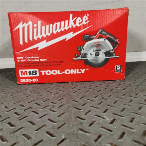 Houston location- AS-IS Milwaukee M18 6 1/2 Circular Saw (Tool Only)