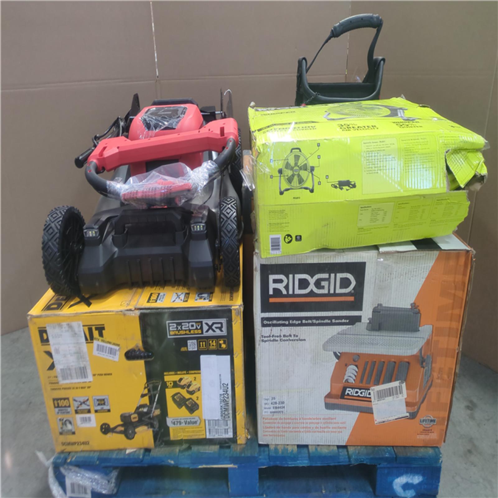 CALIFORNIA AS-IS TOOL PALLET