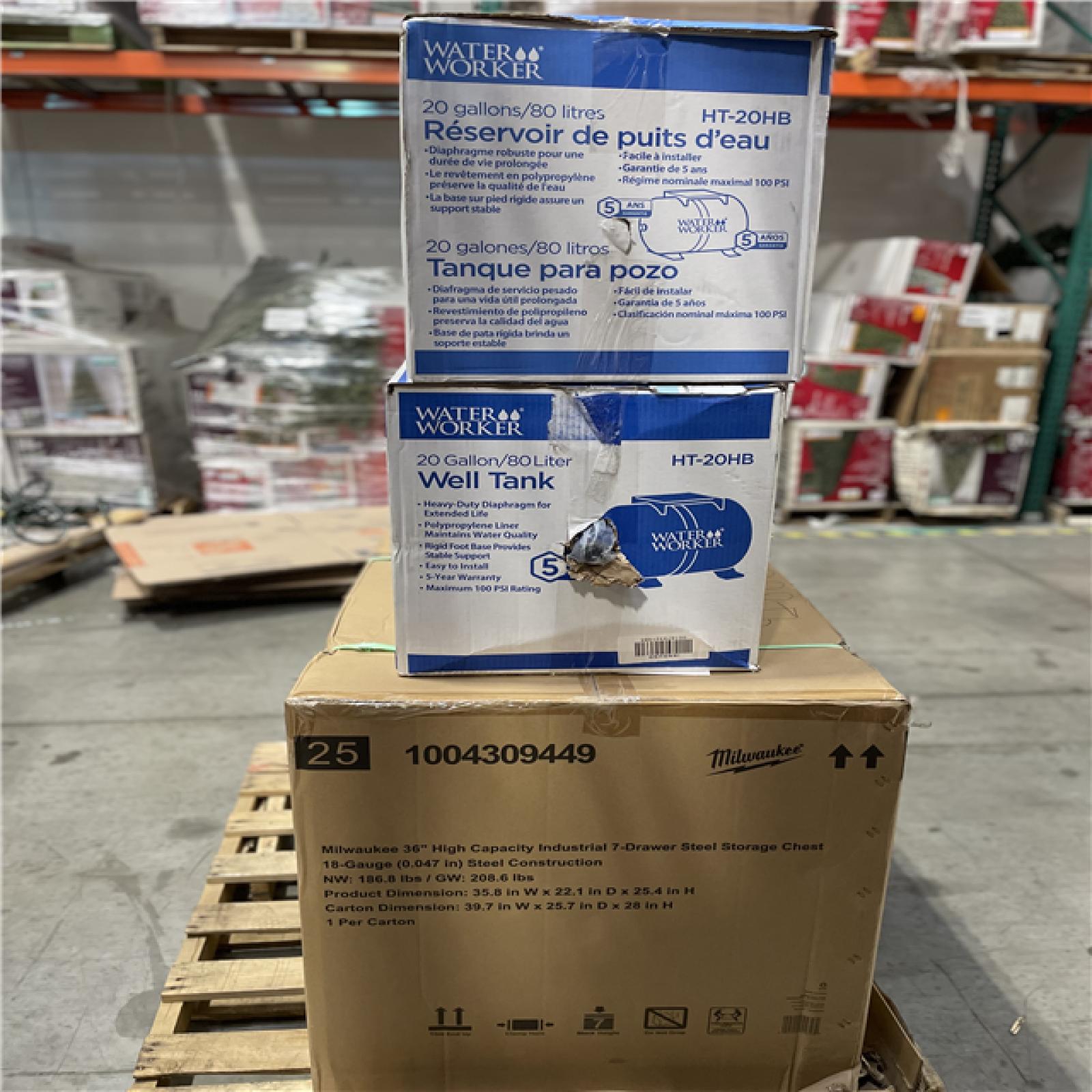 DALLAS LOCATION- AS-IS HOME IMPROVEMENT PALLET