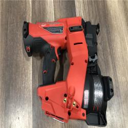 AS-IS Milwaukee FUEL 18-Volt Lithium-Ion Brushless Cordless Coil Roofing Nailer (Tool Only)
