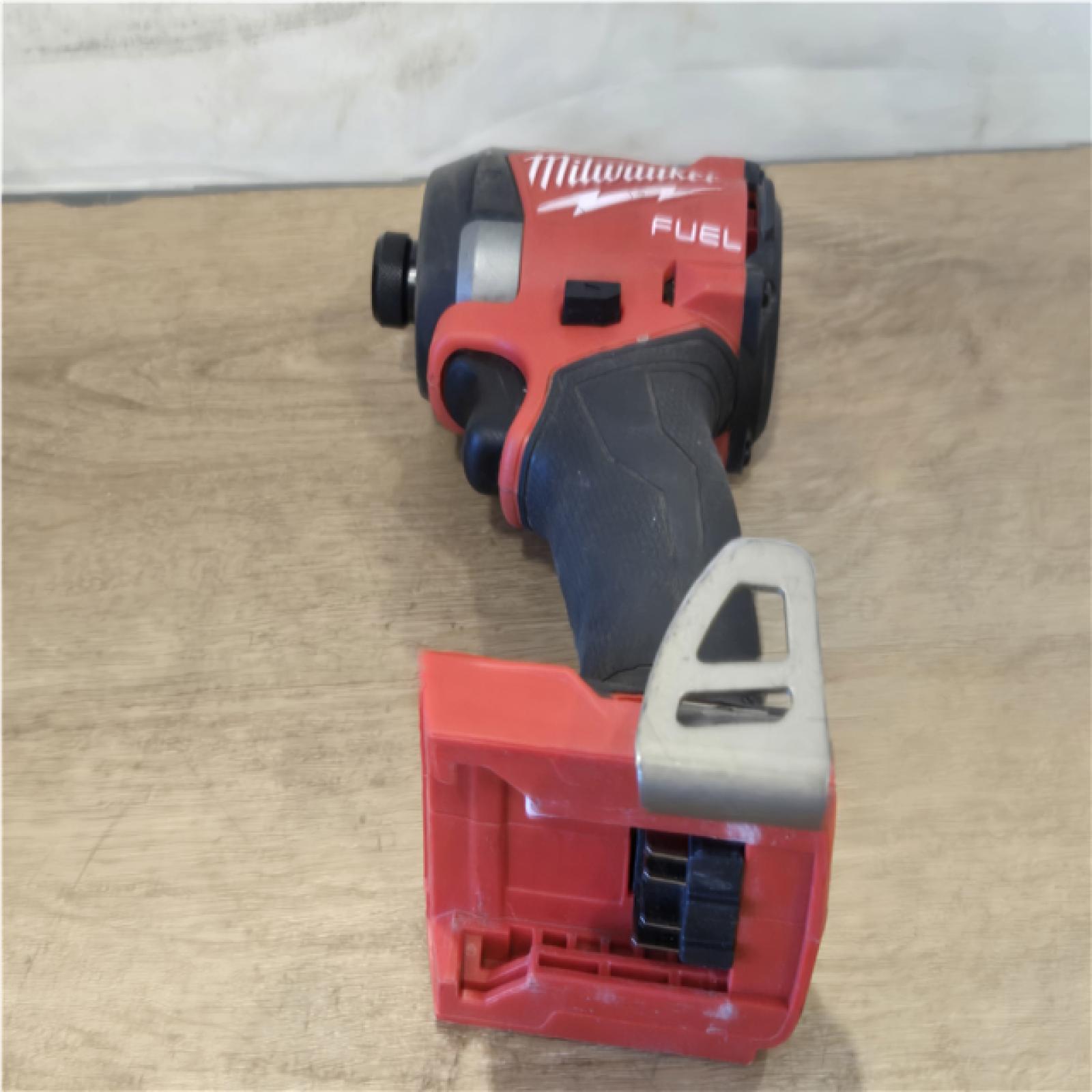 AS-IS Milwaukee FUEL 18V Lithium-Ion Brushless Cordless 1/4 in. Hex Impact Driver (Tool-Only)