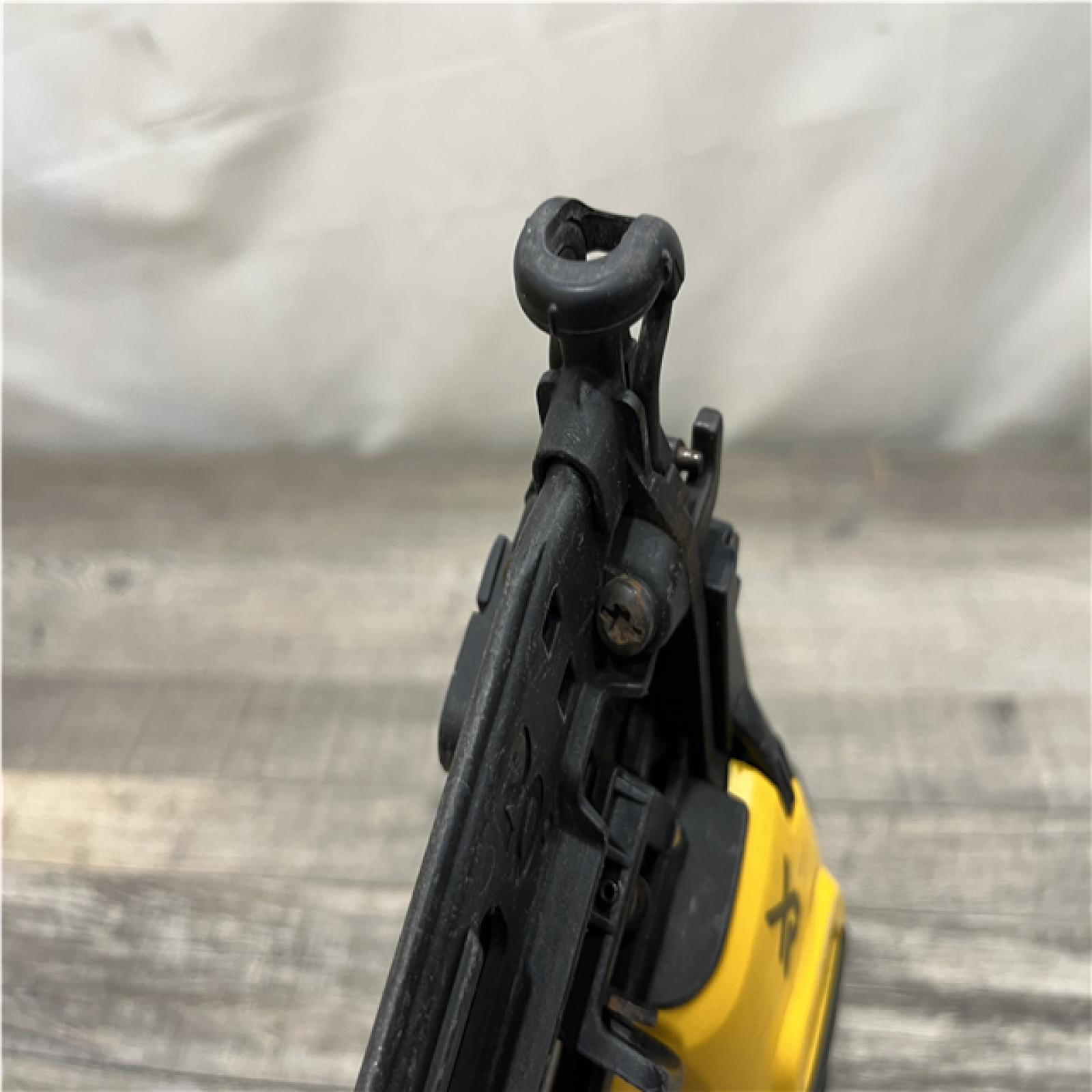 AS-IS DEWALT 20V MAX XR Lithium-Ion Electric Cordless 16-Gauge Angled Finishing Nailer (Tool Only)