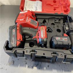 AS-IS - Milwaukee M18 FUEL 18V Lith-Ion Brushless Cordless 1/4 in. Hex Impact Driver Kit