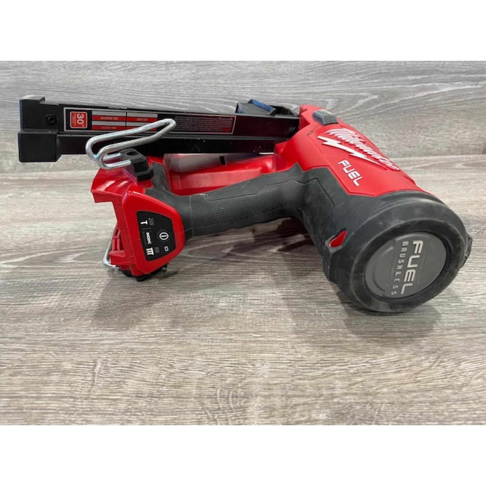 AS-IS Milwaukee FUEL 3-1/2 in. 18-Volt 30-Degree Lithium-Ion Brushless Cordless Framing Nailer (Tool-Only)