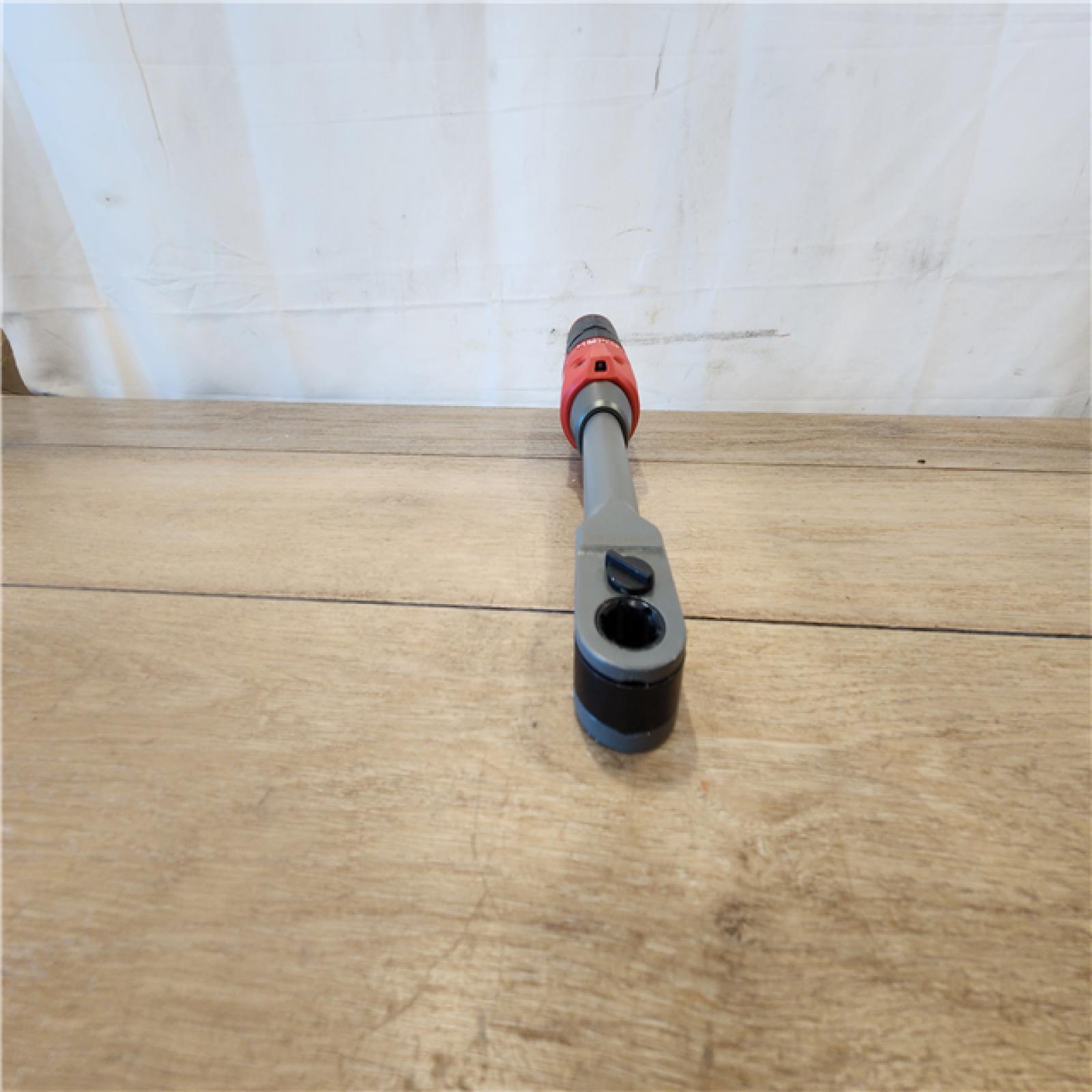 AS-IS- Milwaukee FUEL INSIDER 12V Lithium-Ion Brushless Cordless 1/4 in. - 3/8 in. Extended Reach Box Ratchet (Tool-Only)