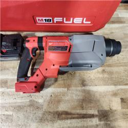 HOUSTON LOCATION - AS - IS Milwaukee 2916-22 18V M18 FUEL Lithium-Ion Cordless 1-1/4â€ SDS Plus D-Handle Rotary Hammer W/ ONE-KEY Kit