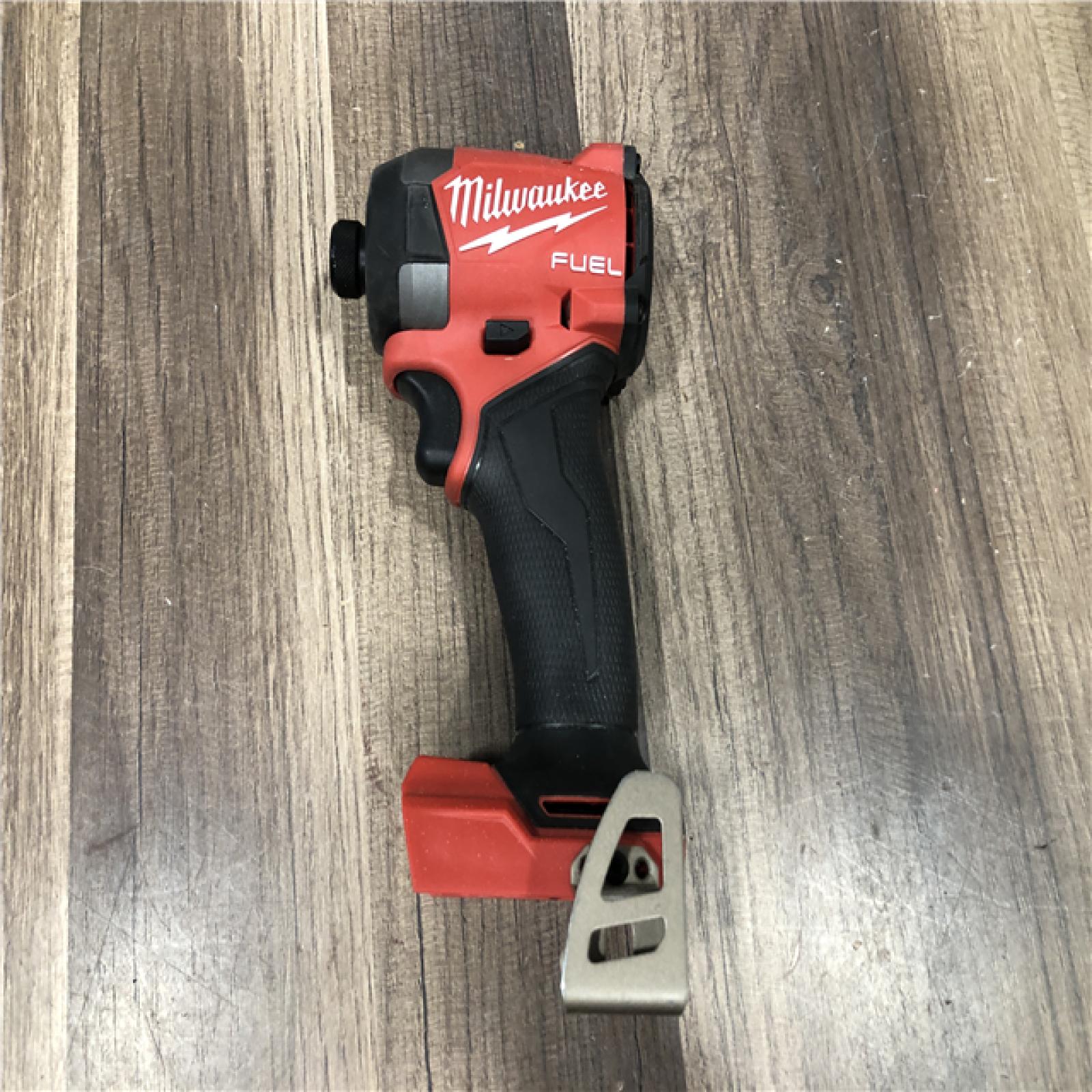 AS-IS Milwaukee FUEL 18V Lithium-Ion Brushless Cordless 1/4 in. Hex Impact Driver (Tool-Only)