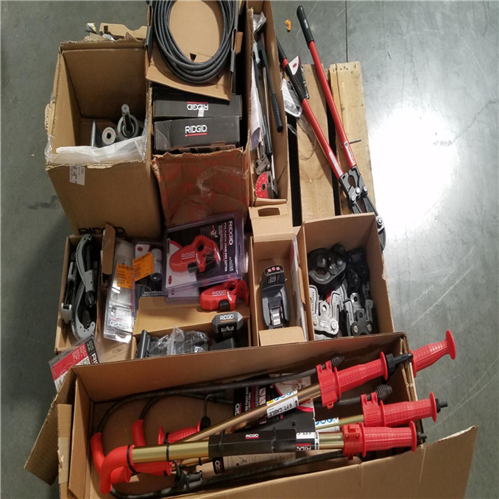 California AS-IS Ridgid Tool Pallet