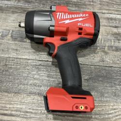 AS-IS Milwaukee FUEL 18V Lithium-Ion Brushless Cordless 1/2 in. Impact Wrench w/Friction Ring Kit