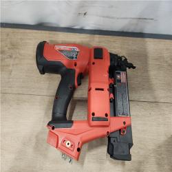 AS-IS- Milwaukee FUEL 18-Volt Lithium-Ion Brushless Cordless Gen II 18-Gauge Brad Nailer (Tool-Only)
