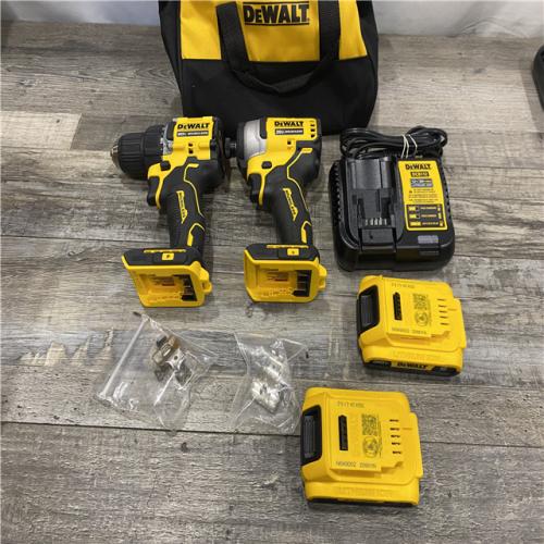 AS-IS DEWALT ATOMIC 20-Volt MAX Lithium-Ion Cordless Combo Kit