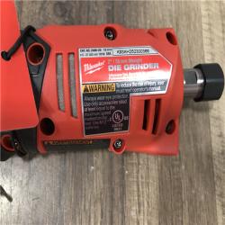 AS-IS Milwaukee FUEL 12V Lithium-Ion Brushless Cordless 1/4 in. Straight Die Grinder (Tool-Only)