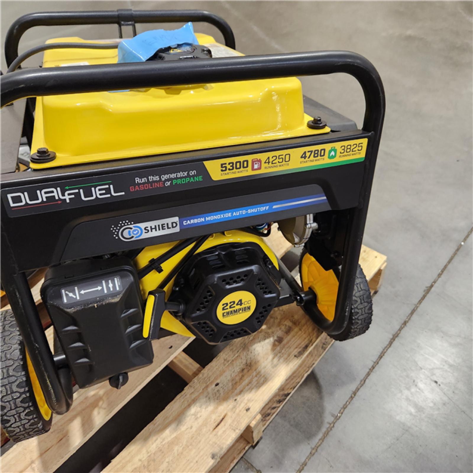 Dallas Location - As-Is Champion Power Equipment 5300/4250-Watt Gasoline Portable Generator