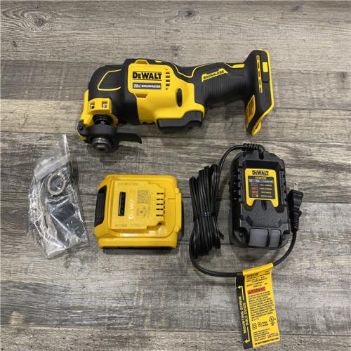 AS-IS DEWALT ATOMIC 20V MAX Cordless Brushless Oscillating Multi Tool Kit