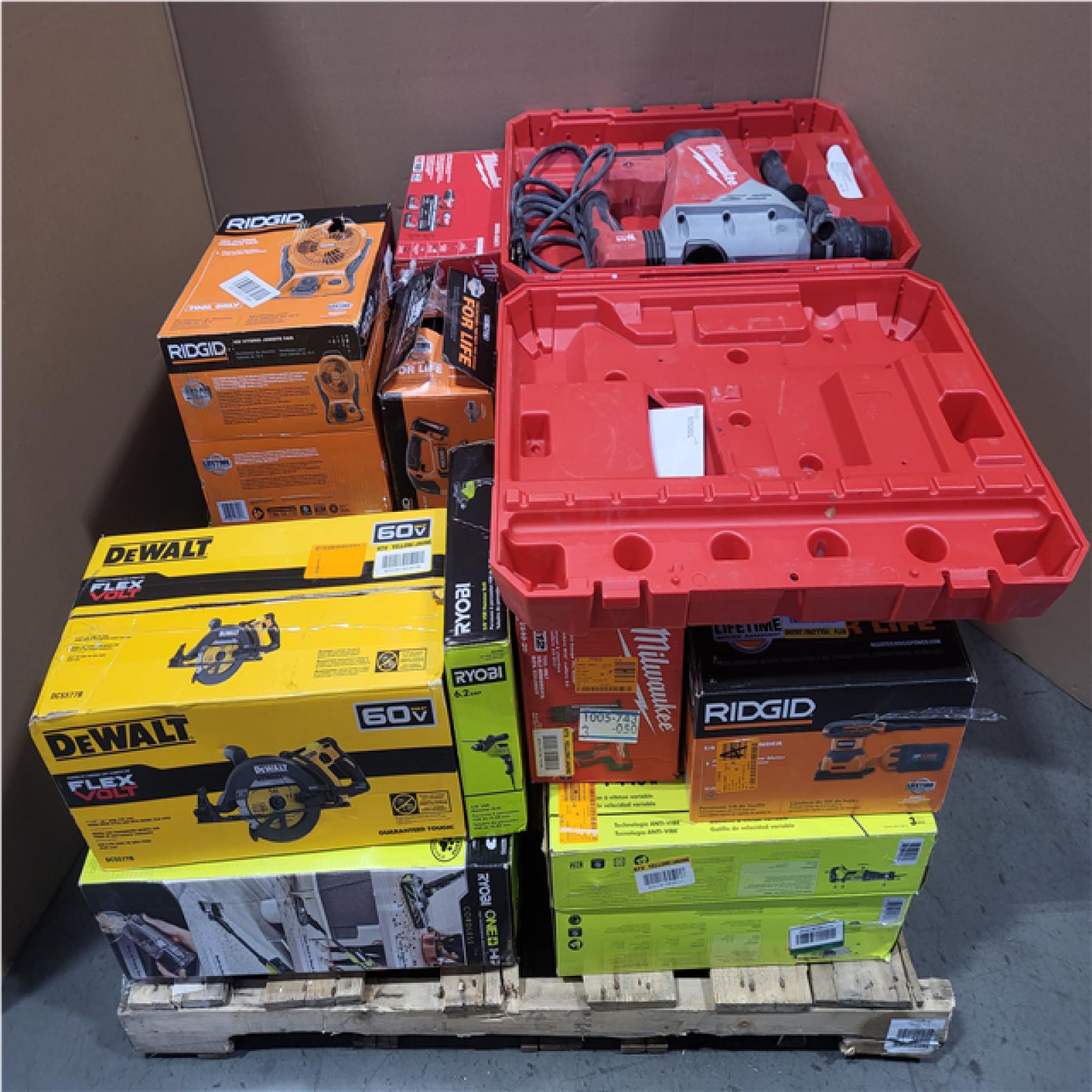 CALIFORNIA AS-IS TOOL PALLET