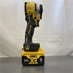 AS-IS - DeWalt 20V MAX ATOMIC 1/4 in. Cordless Brushless 3-Speed Impact Driver Kit