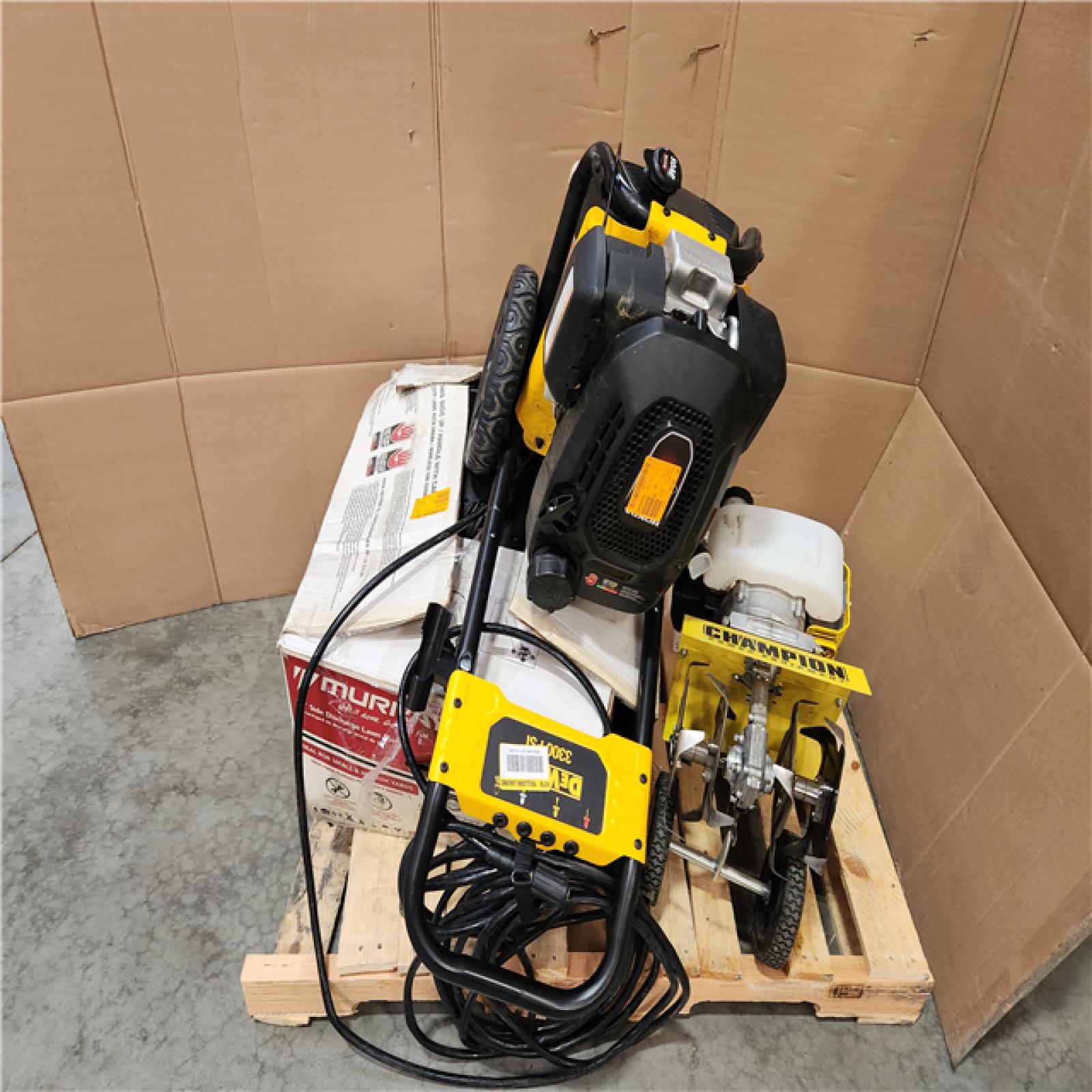 CALIFORNIA AS-IS OUTDOOR POWER EQUIPMENT