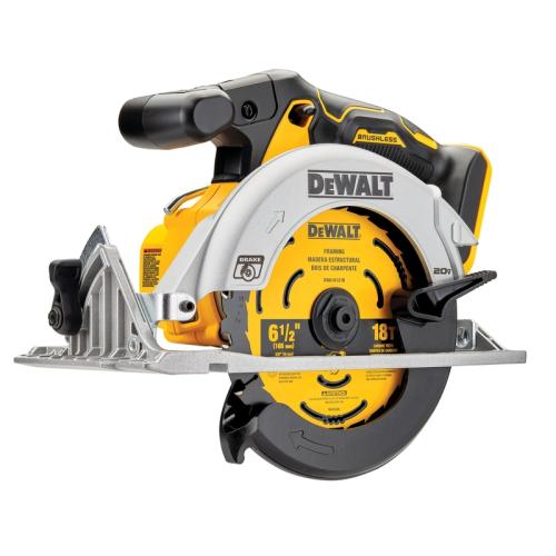 NEW - DEWALT 20V MAX Cordless Brushless 6-1/2 in. Sidewinder Style Circular Saw (Tool Only)