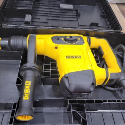 AS-IS DEWALT 10.5 Amp 1-9/16 in. Corded SDS-MAX Combination Concrete/Masonry Rotary Hammer with SHOCKS and Case