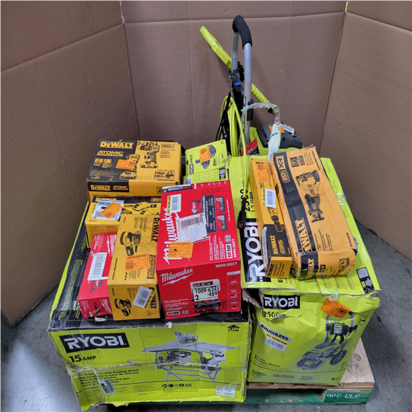 CALIFORNIA AS-IS TOOL PALLET