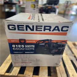 DALLAS LOCATION - Generac 8125/6500-Watt Dual Fuel Portable Generator