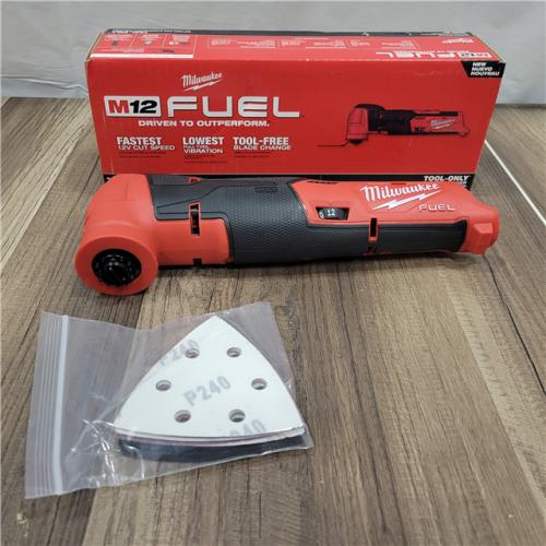 AS-IS Milwaukee M12 12V Lithium-Ion Cordless Oscillating Multi-Tool 2526-20 (Tool-Only)