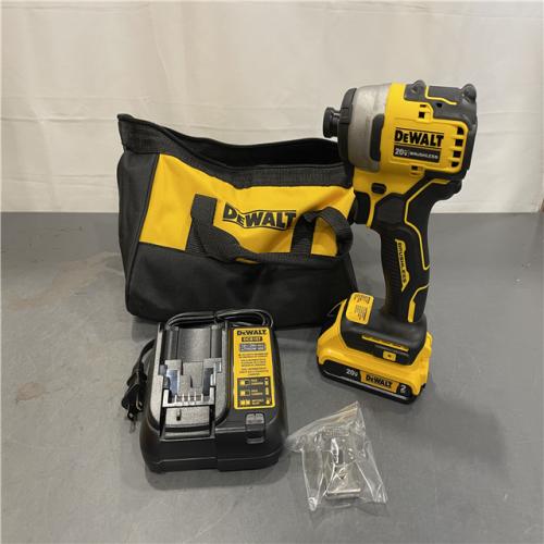 AS-IS - DeWALT ATOMIC 20V Max Lithium-Ion Brushless Cordless Compact 1/4 in. Impact Driver Kit
