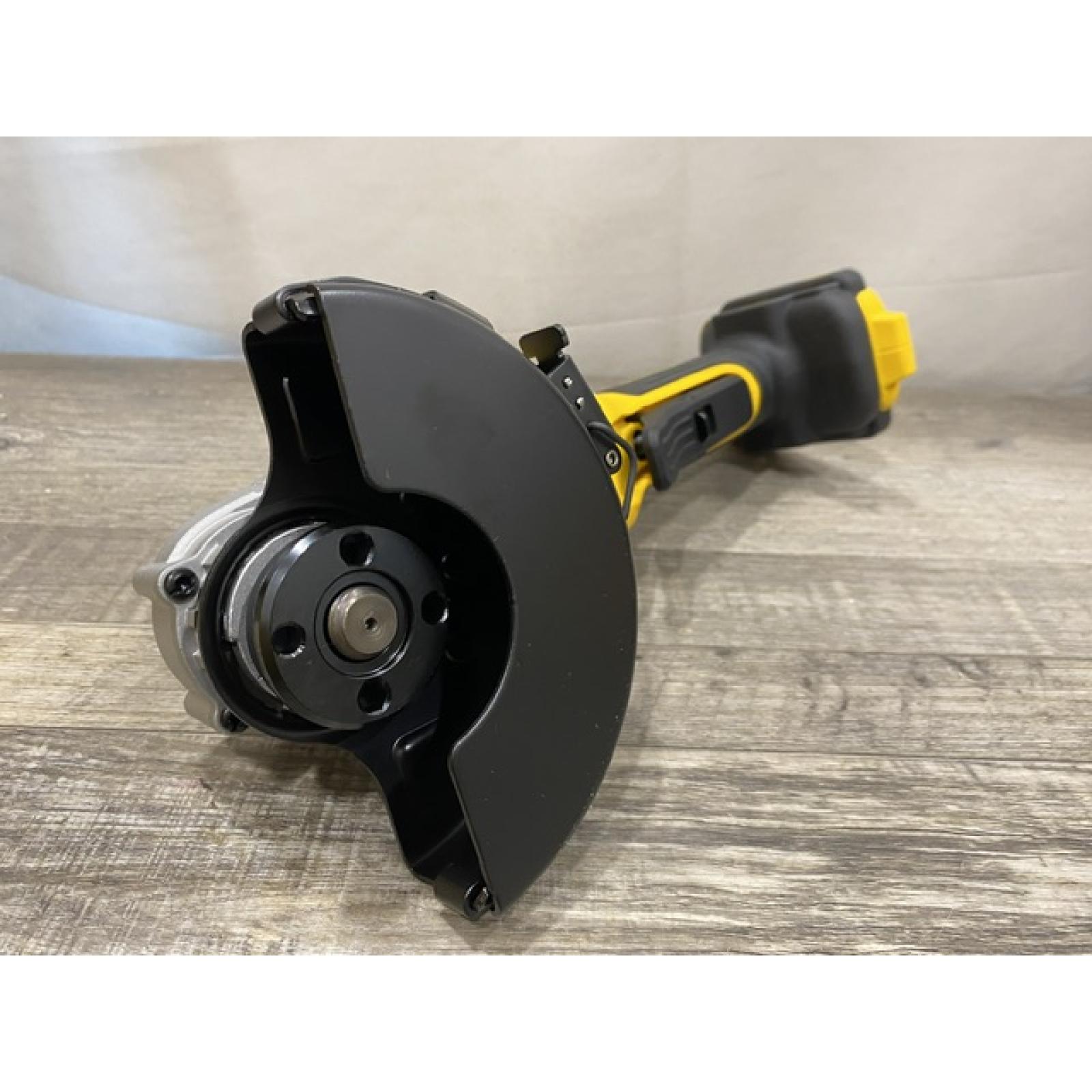 AS-IS DEWALT 20V MAX Cordless Brushless 4-1/2 in. Angle Grinder with Paddle Switch (Tool Only)