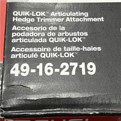 NEW - Milwaukee 18 FUEL Hedge Trimmer Attachment for  QUIK-LOK Attachment System