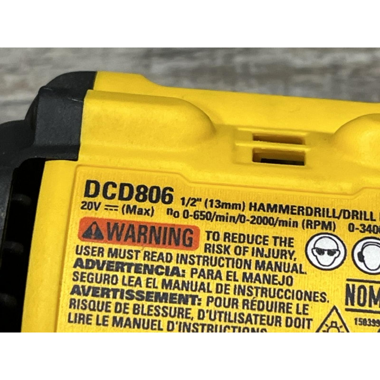 AS-IS DEWALT 20V XR Lithium-Ion Cordless 2-Tool Combo Kit