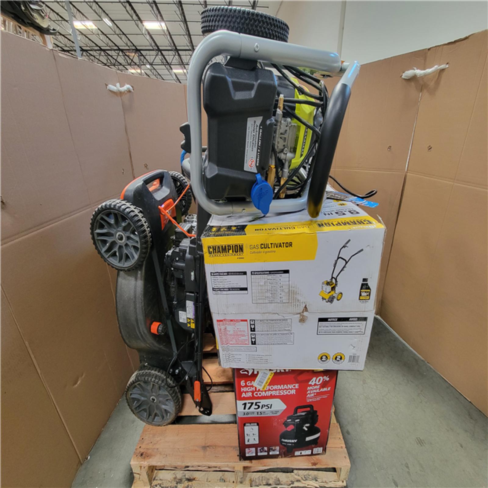 CALIFORNIA AS-IS OUTDOOR POWER EQUIPMENT